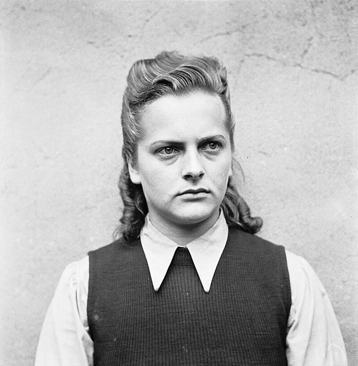 Irma Grese în 1945, înainte să fie executată / foto: Wikipedia
