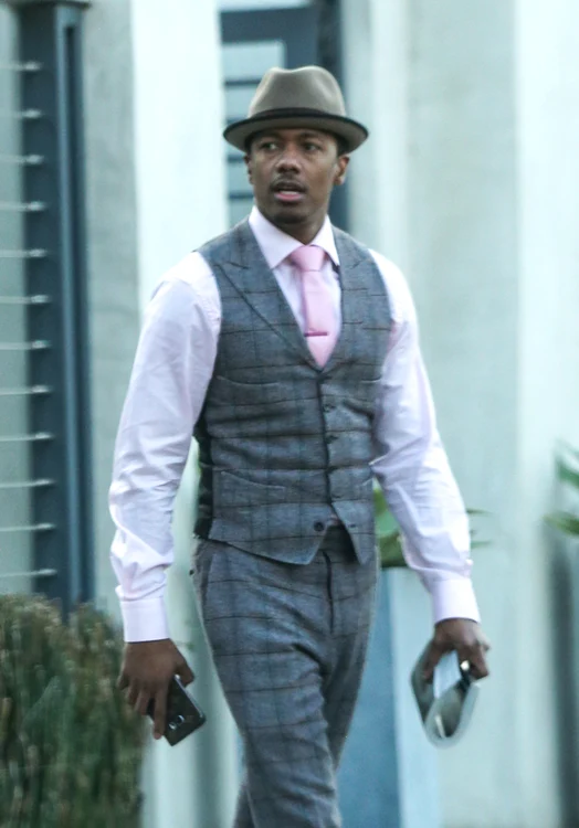 Exclusive    Nick Cannon Out With Rumored Girlfriend Nicole Murphy jpeg