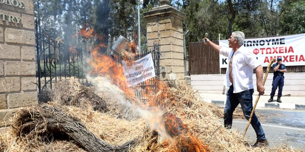 protest fermieri nicosia cipru 18 mai 2022 foto epa efe