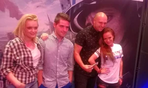 Andreea a venit cu soţul, fratele şi cumnata la film jpeg