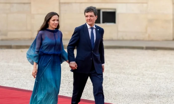 Mirabela Grădinaru Nicuşor Dan dineu Paris 2026 03 Facebook Nicuşor Dan jpg