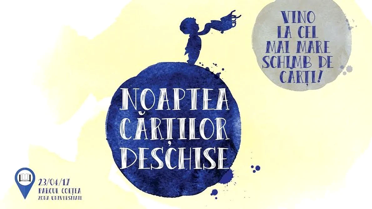 Pe 23 aprilie, Editura Litera invită cititorii la  cel mai mare schimb de cărți în cadrul celei de a V a ediții a Nopții Cărților Deschise  jpeg