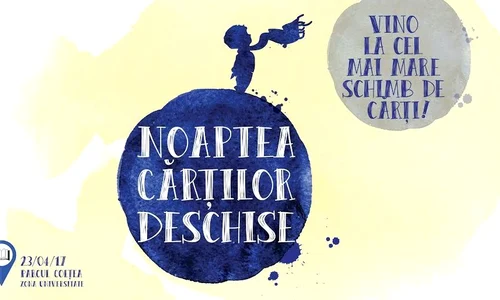 Pe 23 aprilie, Editura Litera invită cititorii la  cel mai mare schimb de cărți în cadrul celei de a V a ediții a Nopții Cărților Deschise  jpeg
