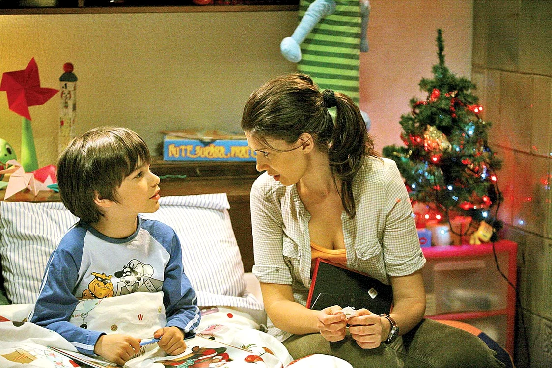 2009. Au fost mamă şi fiu în pelicula ”Ho Ho Ho”