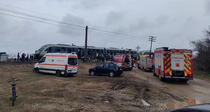 Garnitura de tren a fost avariată și va fi retrasă FOTO: martor
