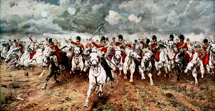 Atac al cavaleriei britanice la Waterloo