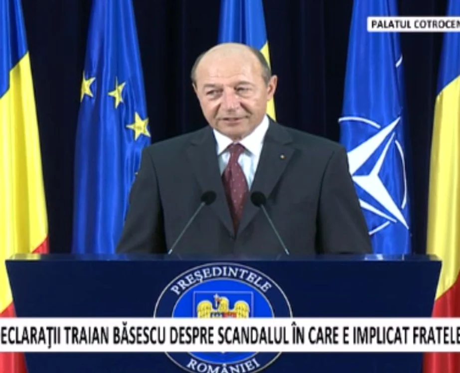 Traian Basescu a avut lacrimi în ochi când a vorbit despre fratele său
