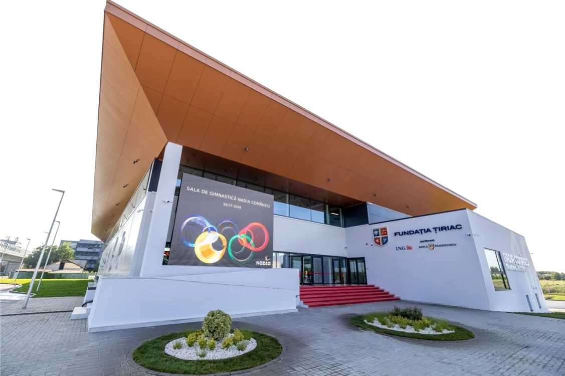 Sala „Nadia Comăneci” a fost inaugurată în Otopeni (Foto: Fundația Țiriac)