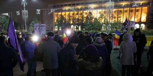 Protest la Piaţa Victoriei din Bucureşti pe 19 noiembrie 2017 FOTO Inquam Photos / Octav Ganea