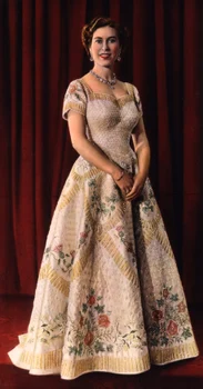 Rochia creată pentru încoronarea reginei