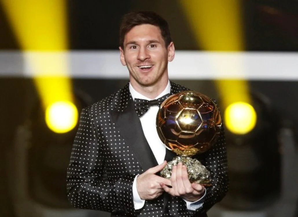 Lionel Messi, câştigătorul Balonului de Aur 2012 FOTO Reuters