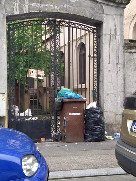 Așa arată în fața porții vilei de lux a lui Remus Truică