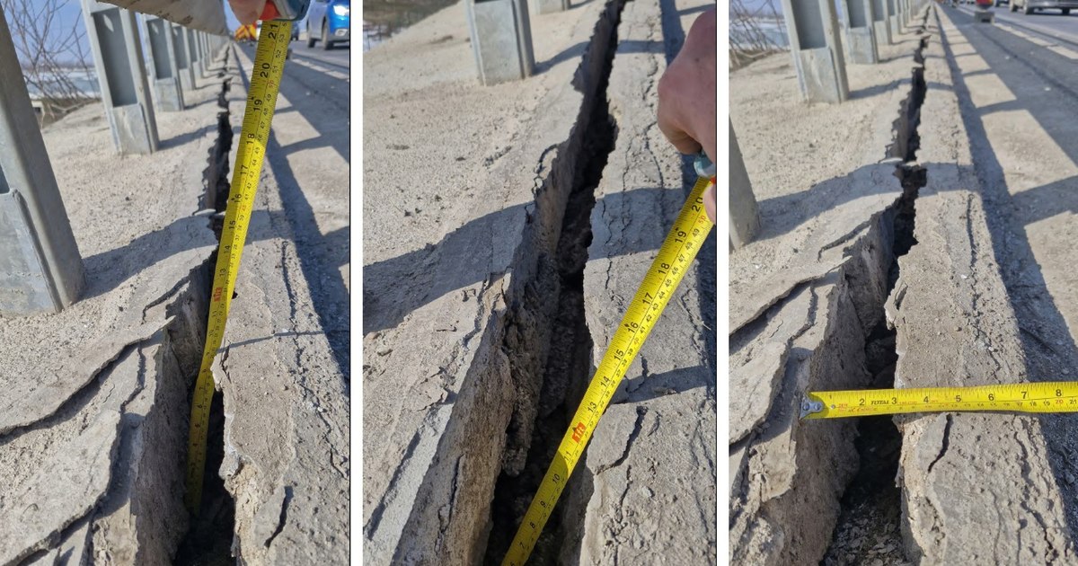 Probleme la pasajul peste Autostrada A0, lângă Berceni, la 2 ani de la inaugurare. Cum explică CNAIR