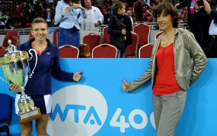 Simona Halep şi Virginia Ruzici