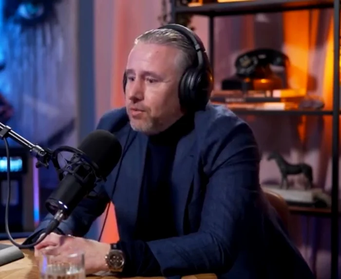 Reghe, cu ochii în lacrimi în podcastul lui Măruță Foto: Captură Video