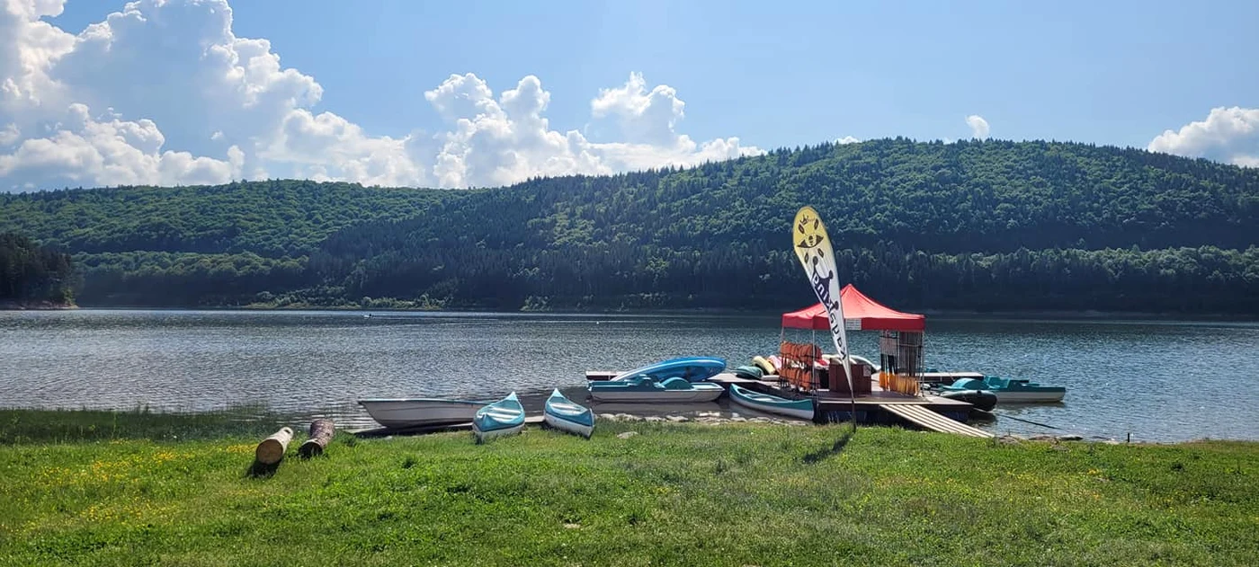 Lacul Zetea. FOTO Facebook Nagy Ramona Maria