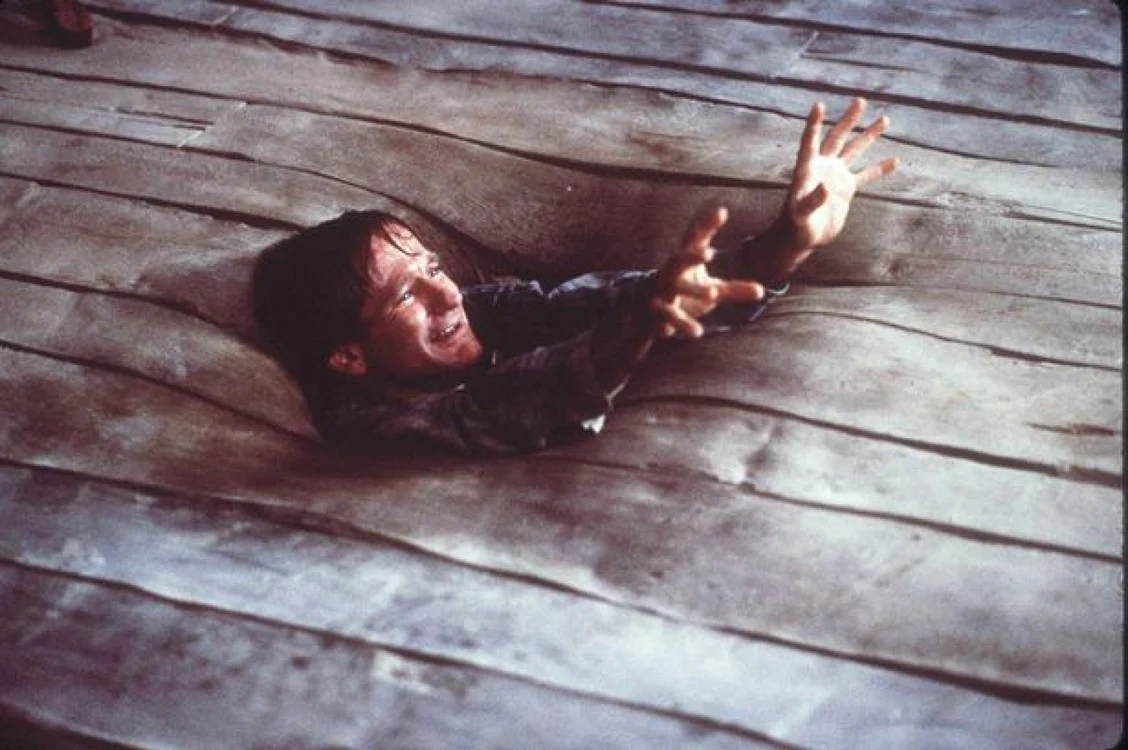Robin Williams, într-una dintre
scenele filmului „Jumanji“ FOTO Arhivă