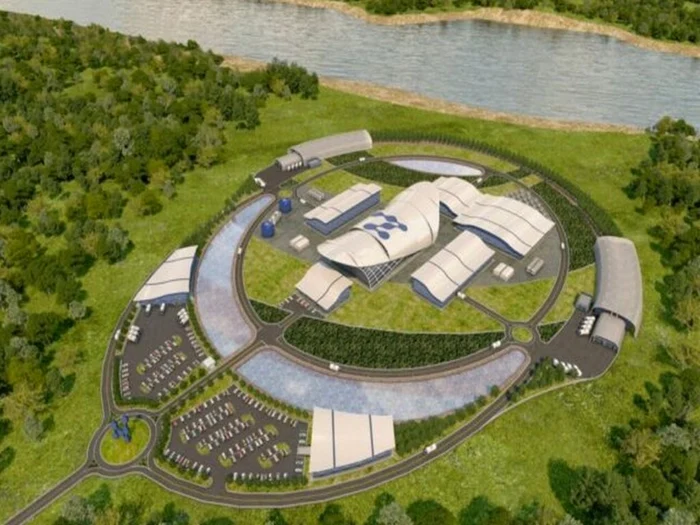 Reactoare Modulare Mici (SMR) de la Doicești/FOTO: Facebook/Bogdan Ivan