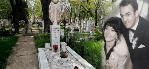 Așa arată mormântul regretatei actrițe Gina Patrichi, din cimitirul Bellu. Soțul a adorat-o Foto : Blitz Click!