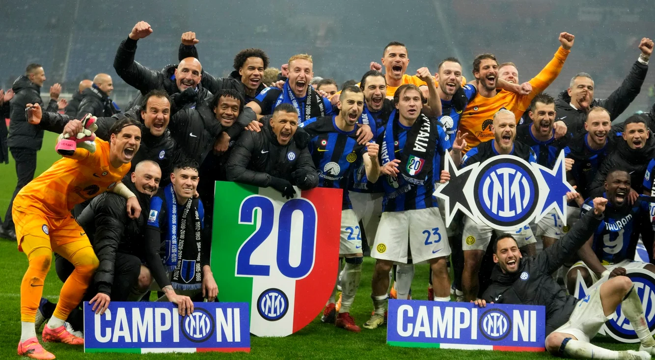 Inter are 20 de titluri în palmares  FOTO Twitter