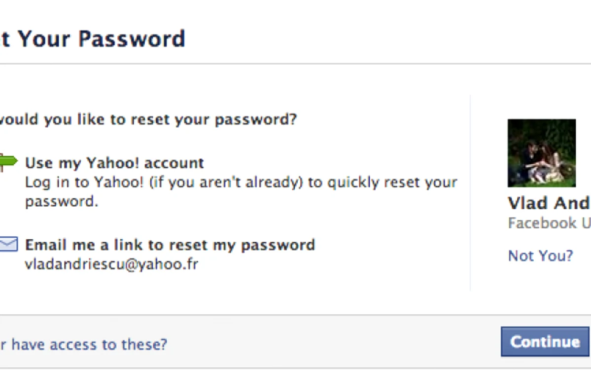 fb recovery