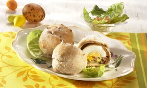 Rolls Stuffed with Smoked Meat and Eggs jpeg