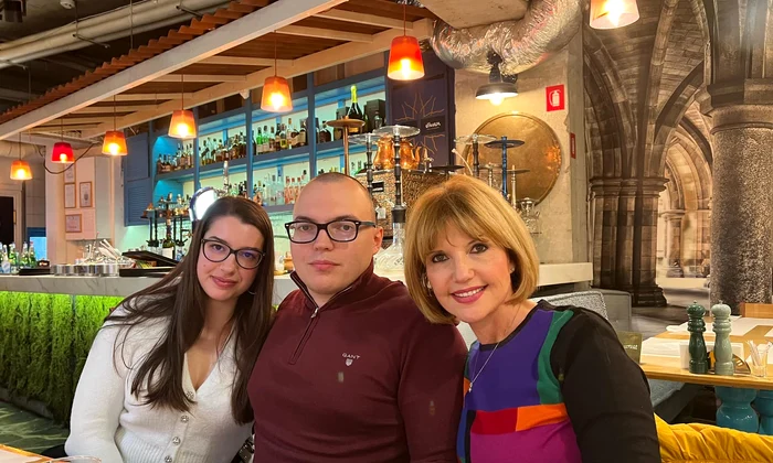 marina almasan, fiul si iubita