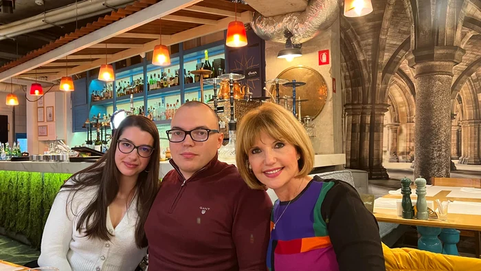 marina almasan, fiul si iubita