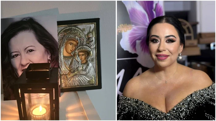 Oana Roman, mesaj în memoria mamei sale. Foto: colaj Click!