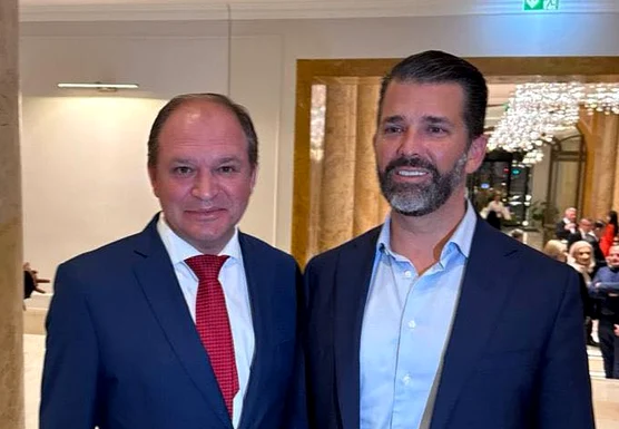 Ion Ceban și Donald Trump Jr. au avut discuții la București. FOTO: Facebook