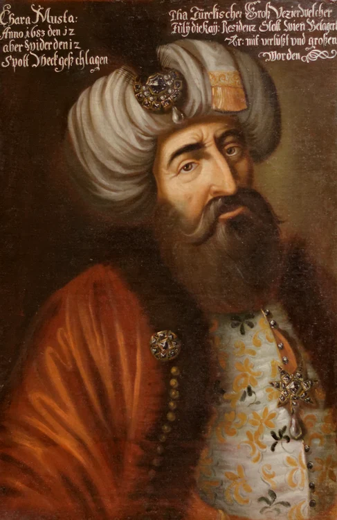 Tablou al marelui vizir otoman Kara Mustafa