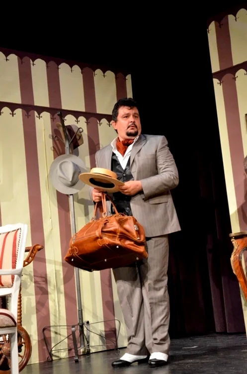 Actorul Marius Rizea în „Amanta” - foto TNB