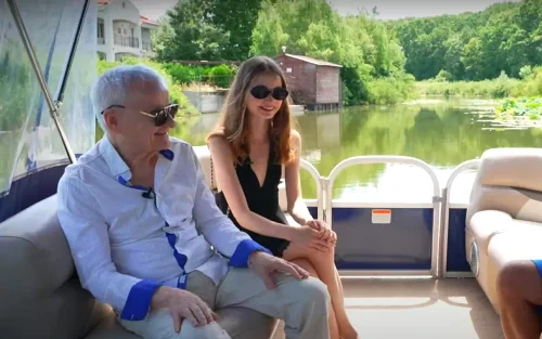 Irinel e tare mândru de fiica lui, Irinuca