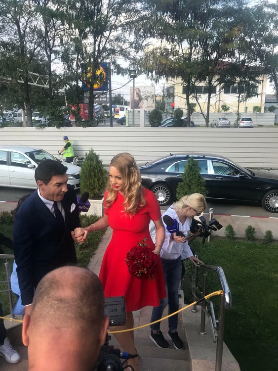 Valentina Pelinel și Cristian Borcea s-au căsătorit miercuri, 12 septembrie