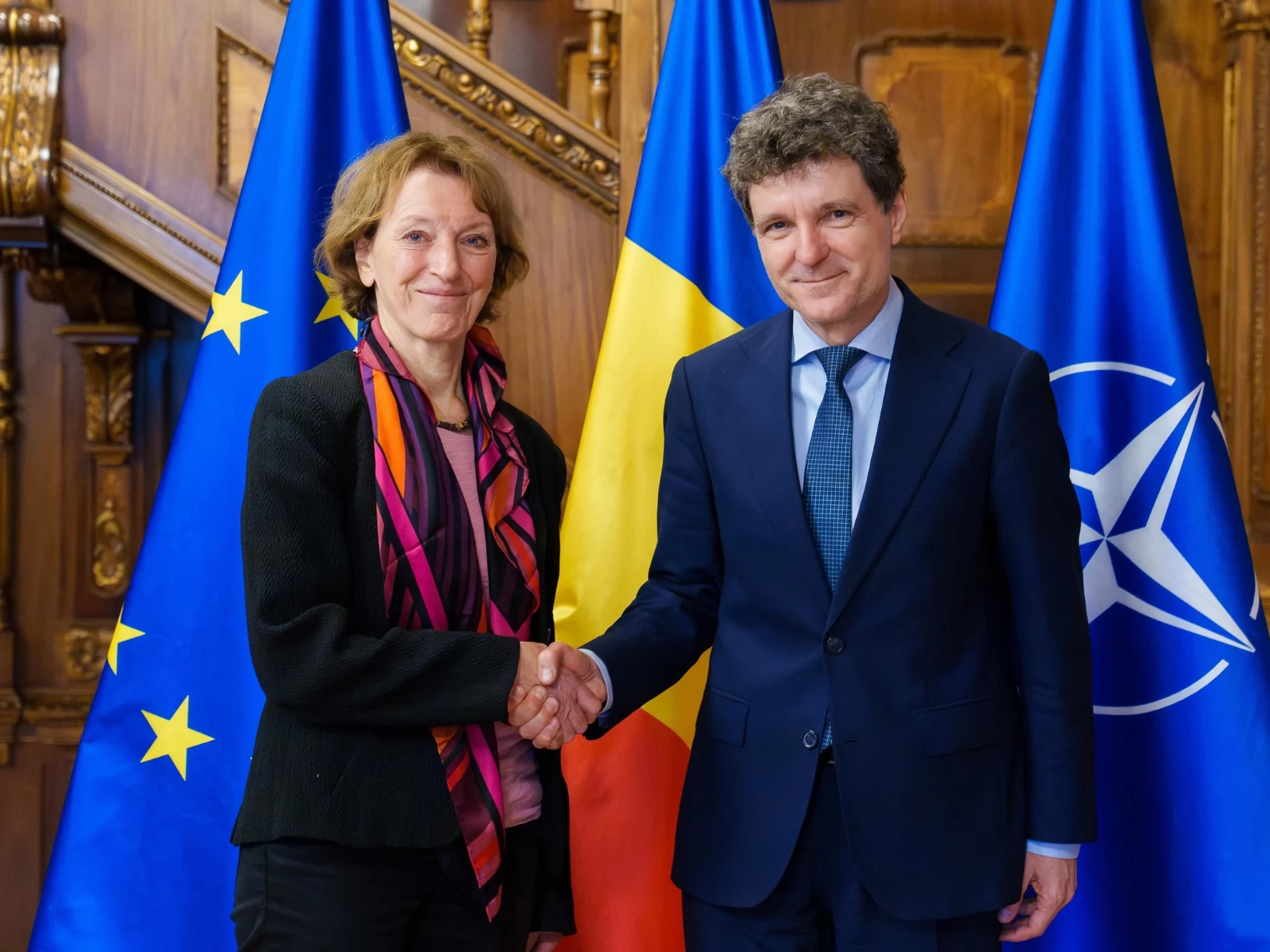 România și viitorul tehnologic al Europei. Ce au discutat Nicușor Dan și șefa Consiliului European pentru Cercetare