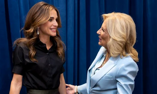Regina Rania la New York cu Jill Biden si Regina Mathilde   Instagram (1) jpg