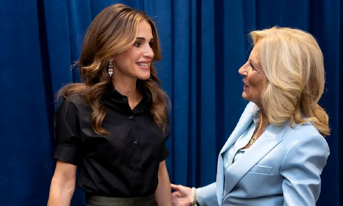 Regina Rania la New York cu Jill Biden si Regina Mathilde   Instagram (1) jpg
