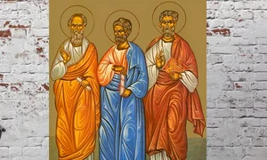 calendar ortodox 2021 15 aprilie sfintii apostoli aristarh pud si trofim png