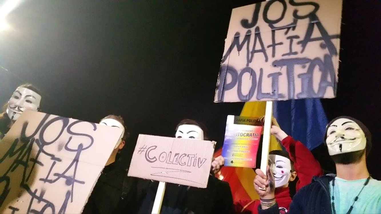 "Mafia politică" trebuie să pleceFoto Vlad Epurescu