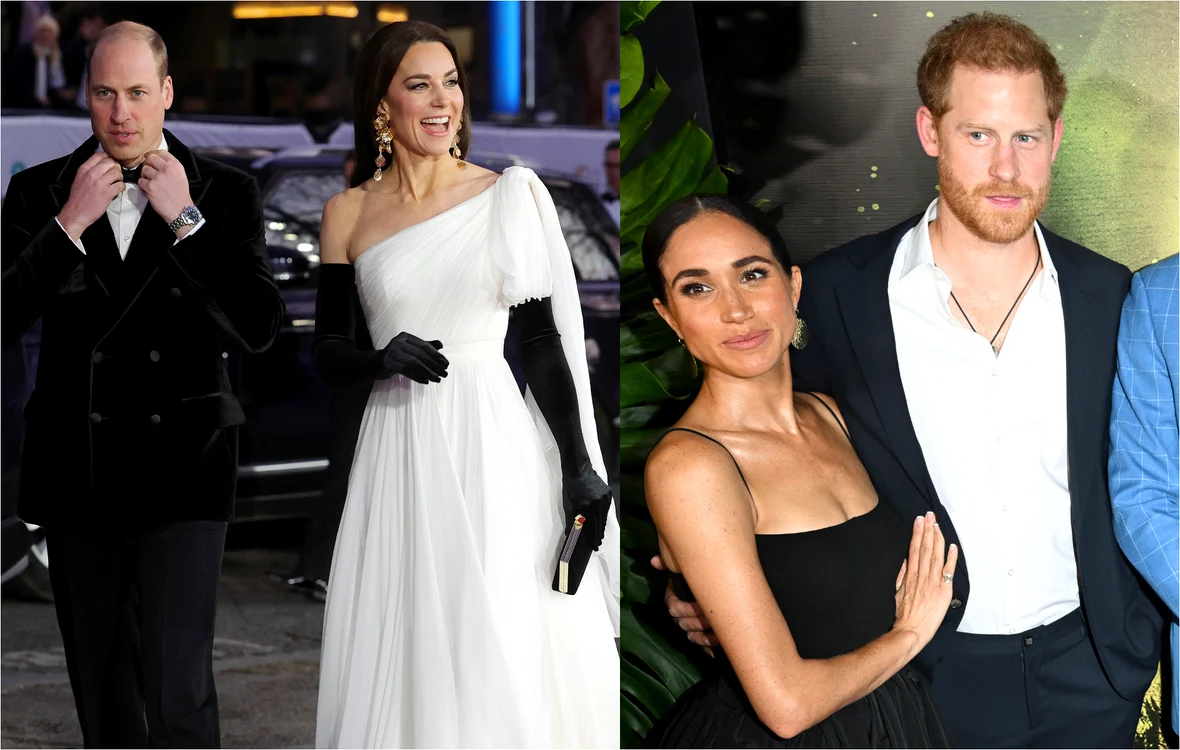 Ducii de Sussex, Prințul William, Kate Middleton  foto   GettyImages, Profimedia jpg
