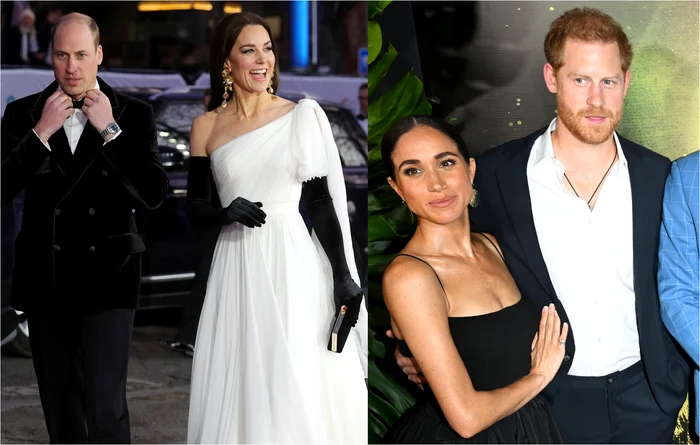 Ducii de Sussex, Prințul William, Kate Middleton foto GettyImages, Profimedia jpg