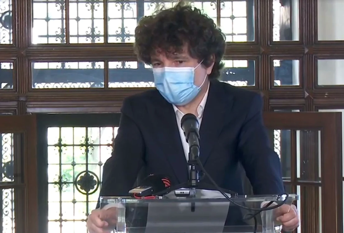 
    Nicușor Dan s-a amuzat pe seama întrebărilor puse despre părul luiFoto: captură video  