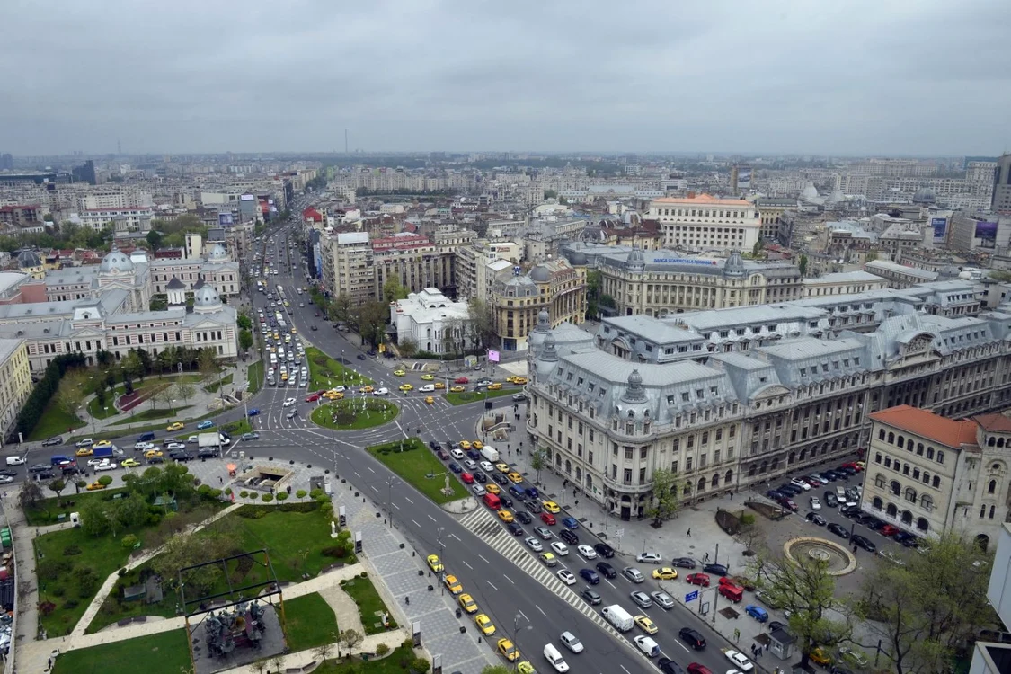Bucureşti, Piaţa Universităţii. Foto MEDIAFAX