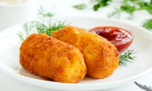 Potato croquettes with mozzarella jpeg