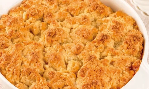 crumble cu piersici jpg