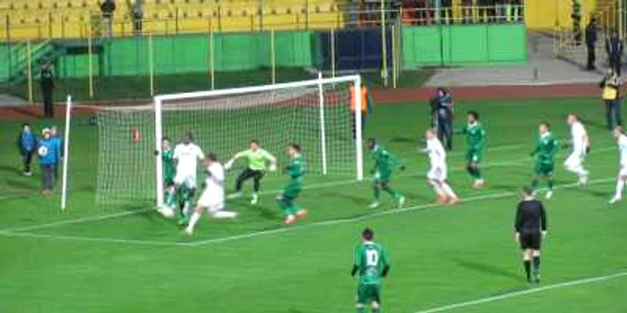 Galben-verzii nu au reuşit să înscrie FOTO: Ionuţ Balaban
