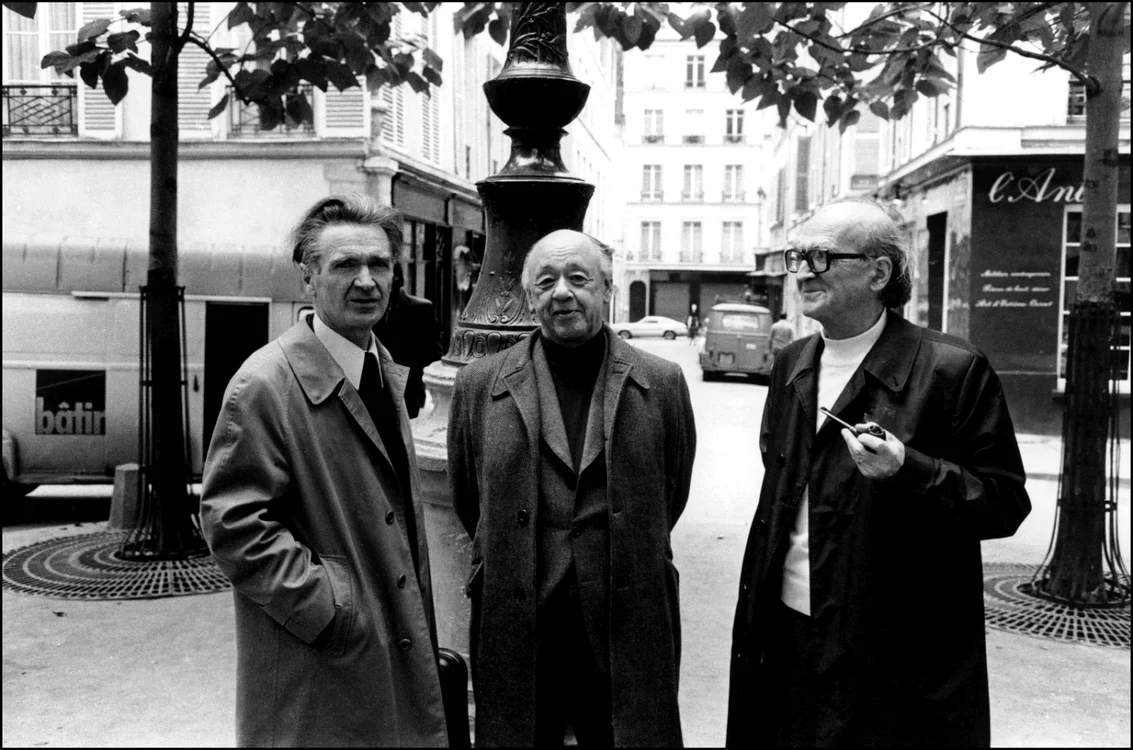 Cioran, Ionesco şi Eliade / FOTO Getty Images