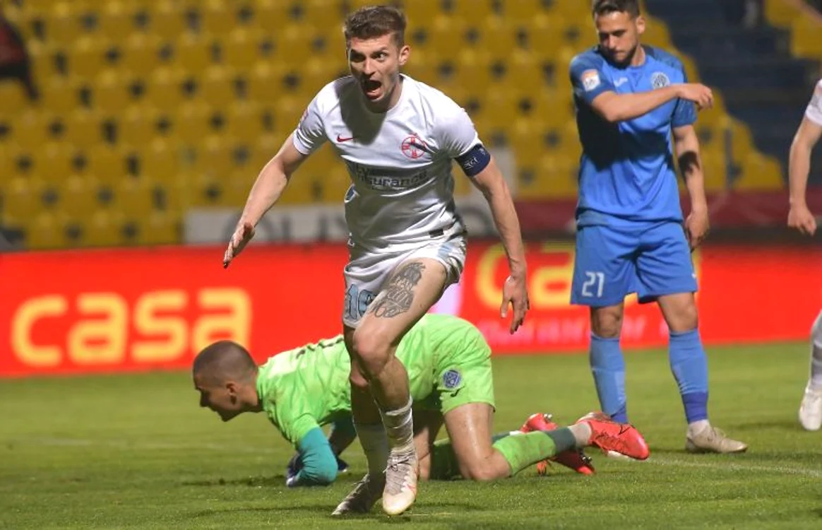 
    Florin Tănase a marcat două goluri cu Academica ClinceniFOTO: Sportpictures.eu  