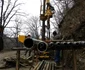 Forări geotehnice pentru Lotul 2 al Autostrăzii Sibiu Pitești la Racovița Vâlcea Foto DRDP Craiova jpg