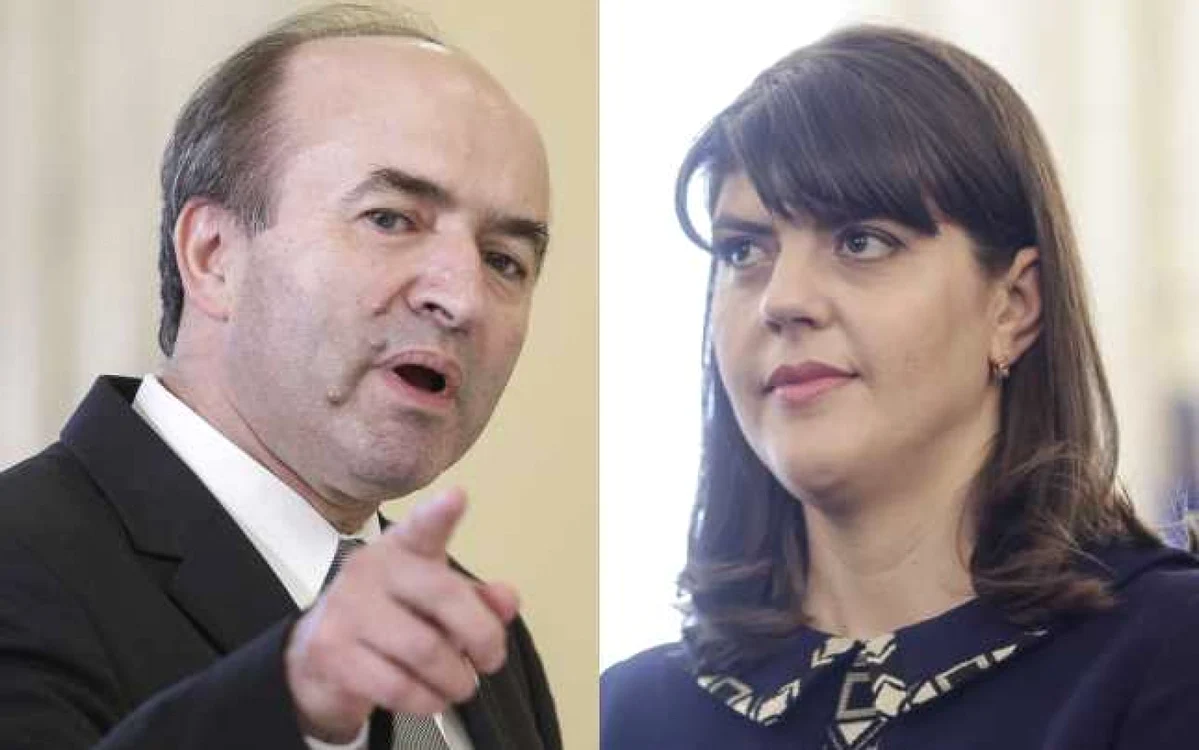 Tudorel Toader şi Laura Codruţa Kovesi